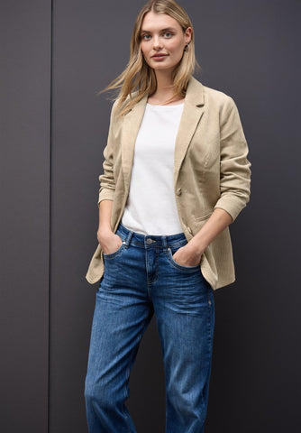 Blazer Corduroy 17713 Zand