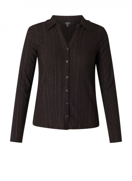 Blouse 14346 Zwart
