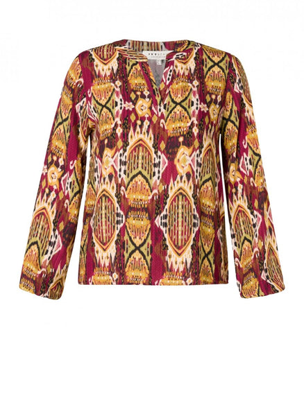 Blouse 14348 Bordeau
