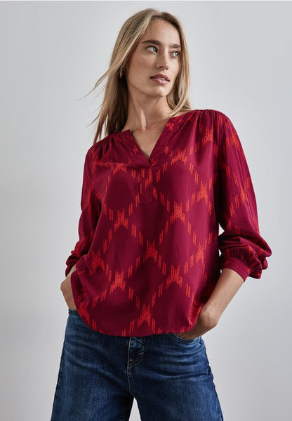 Blouse 16092 Rood