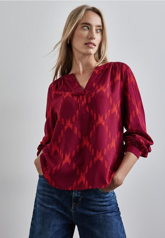 Blouse 16092 Rood