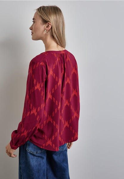 Blouse 16092 Rood