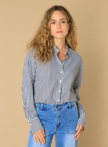 Blouse 17254 Zwart