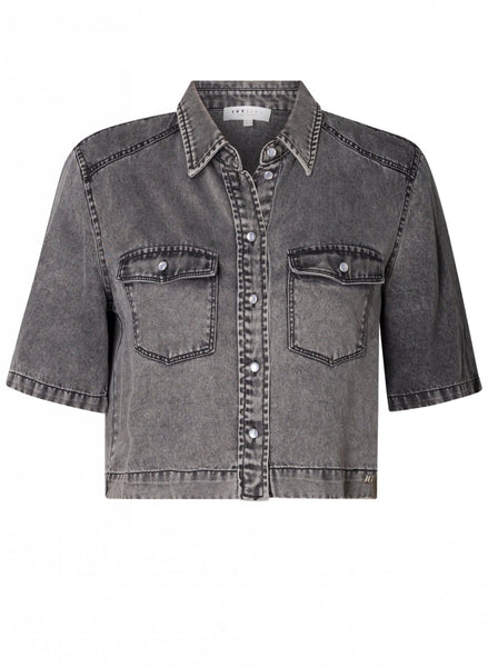 Blouse 17256 Grey used