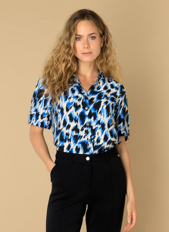 Blouse 17260 Kobalt