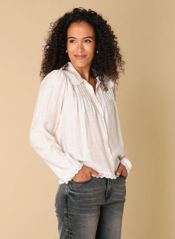 Blouse 17409 Ecru
