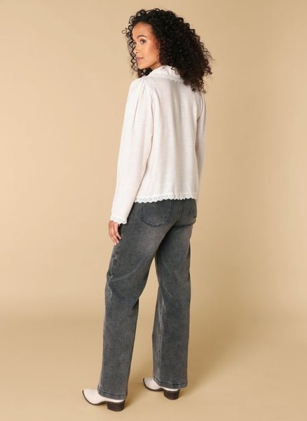 Blouse 17409 Ecru