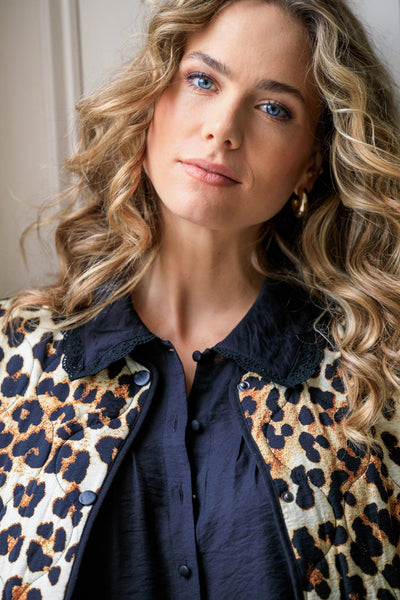 Blouse 17410 Zwart