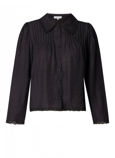 Blouse 17410 Zwart