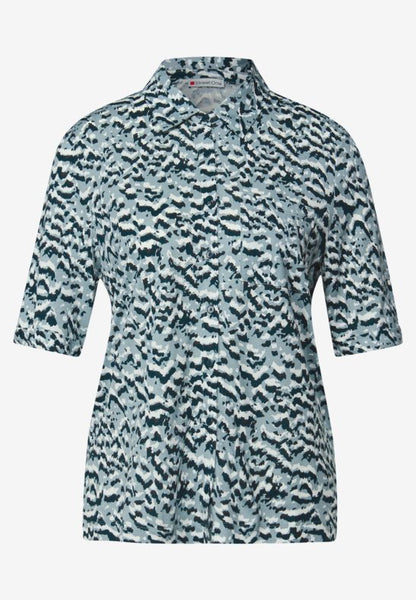 Blouse 17428 Blue