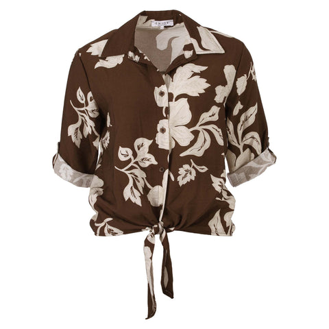 Blouse 17443 Bruin