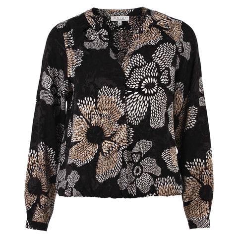 Blouse 17510 Zwart