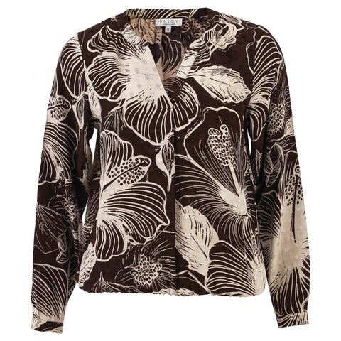Blouse 17511 Bruin