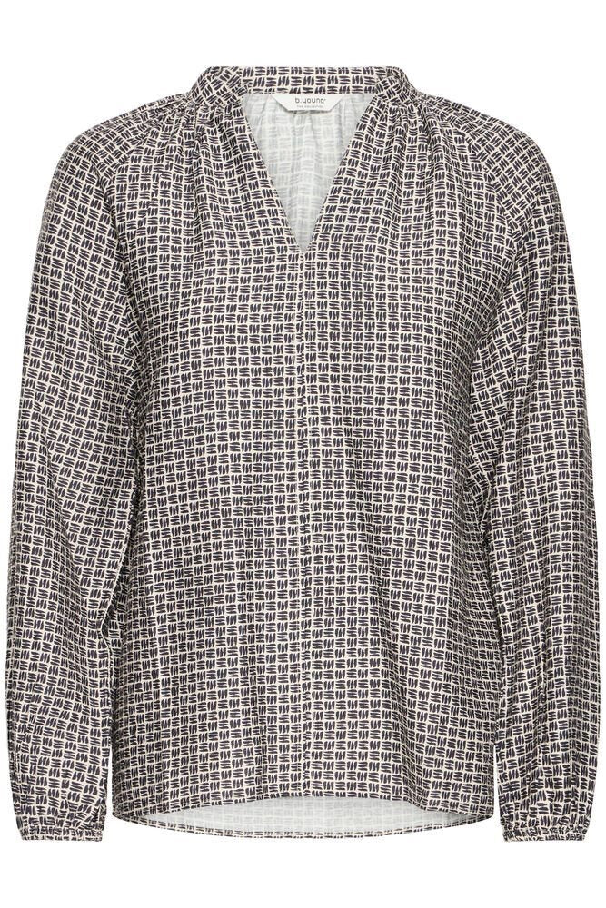Blouse 17526 Zwart