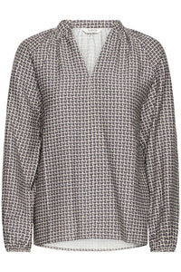 Blouse 17526 Zwart