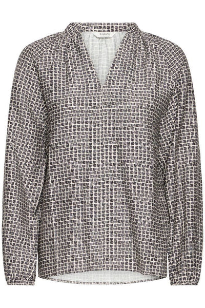 Blouse 17526 Zwart