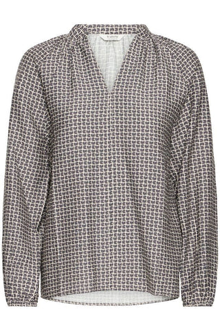Blouse 17526 Zwart
