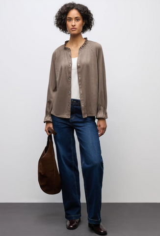 Blouse 17564 Bruin