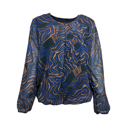 Blouse 17740 Kobalt
