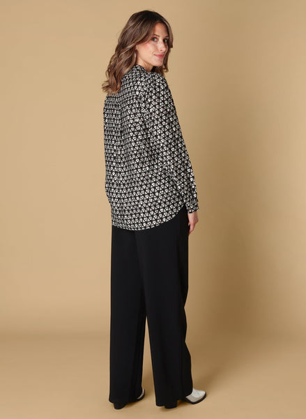 Blouse 17760 Zwart