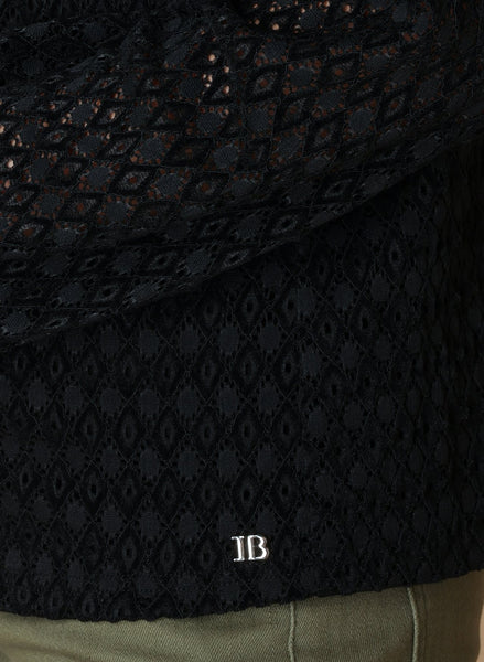 Blouse 17766 Zwart
