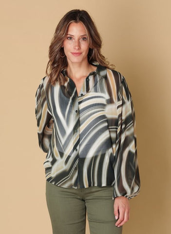 Blouse 17772 Groen