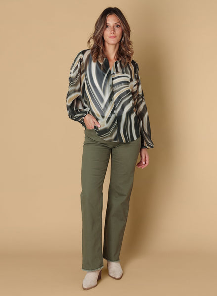 Blouse 17772 Groen