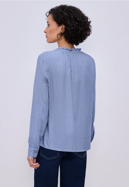 Blouse 18077 Blauw