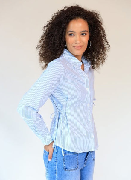 Blouse 18124 Blauw