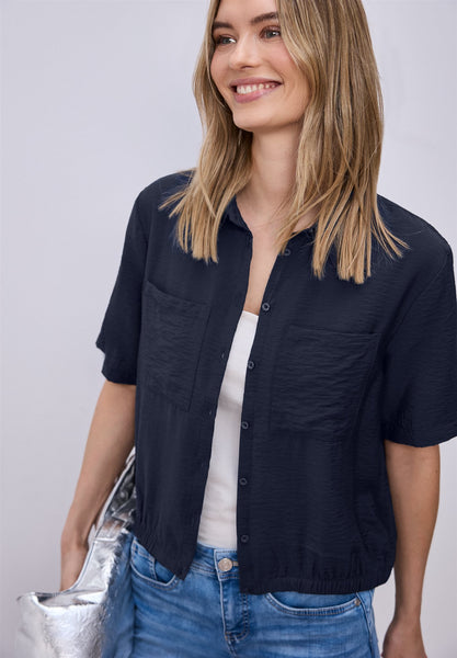 Blouse 18157 Donkerblauw