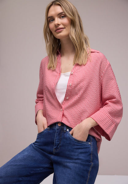 Blouse 18217 Rood