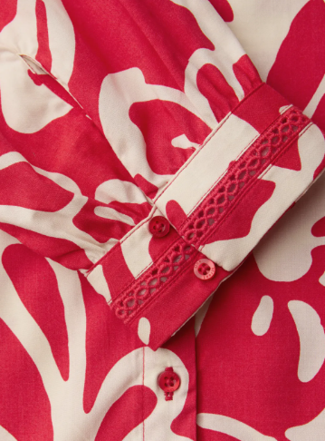 Blouse 18294 Rood