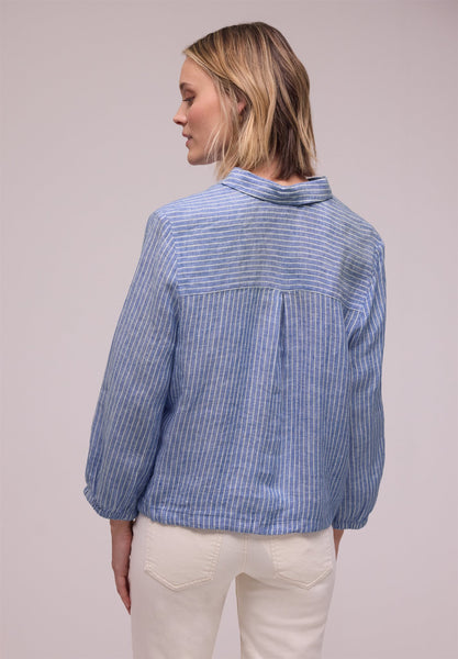 Blouse 18340 Blauw