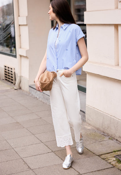 Blouse 18431 Blauw