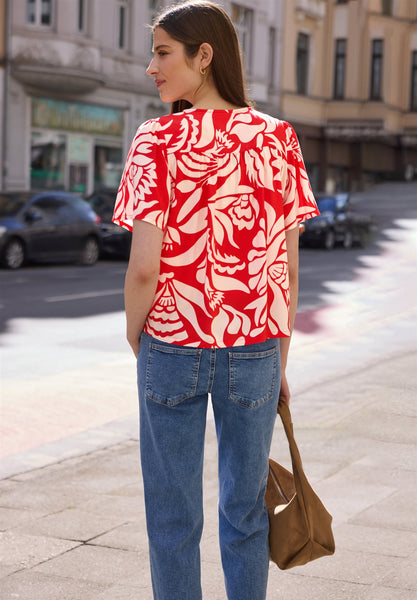 Blouse 18432 Rood