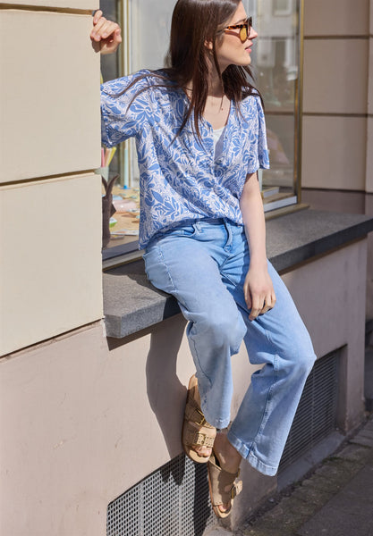 Blouse 18433 Blauw