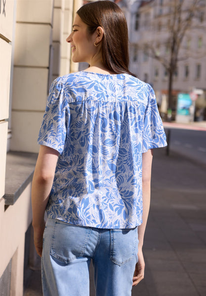 Blouse 18433 Blauw