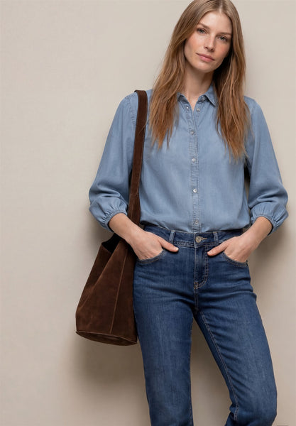 Blouse 18440 Lichtblauw