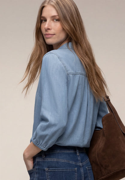 Blouse 18440 Lichtblauw