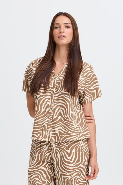 Blouse 18478 Taupe