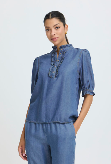 Blouse 18484 Stonewash