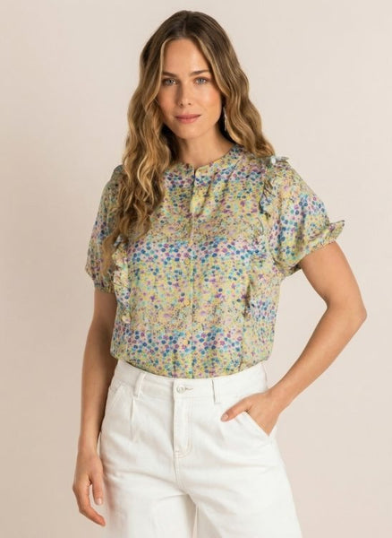 Blouse 18496 Geel