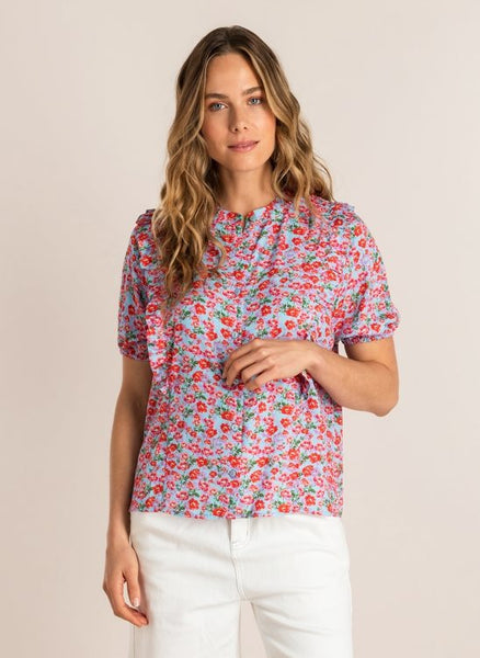 Blouse 18497 Rood