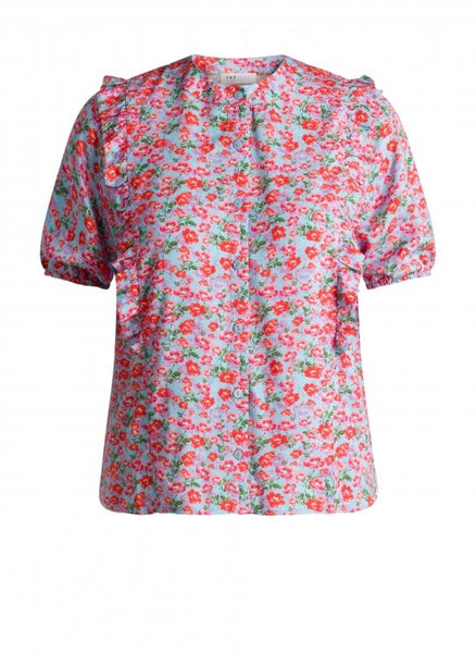 Blouse 18497 Rood