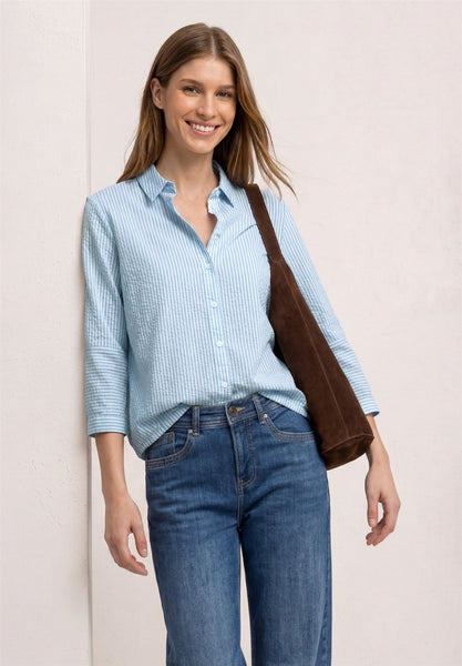 Blouse 18699 Blue