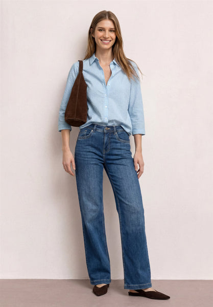 Blouse 18699 Blue