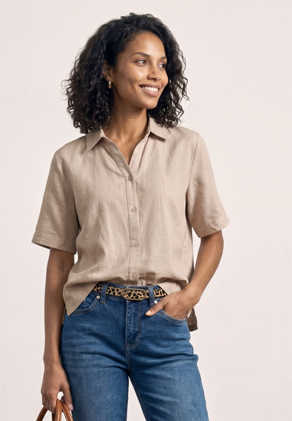 Blouse 18701 Zand