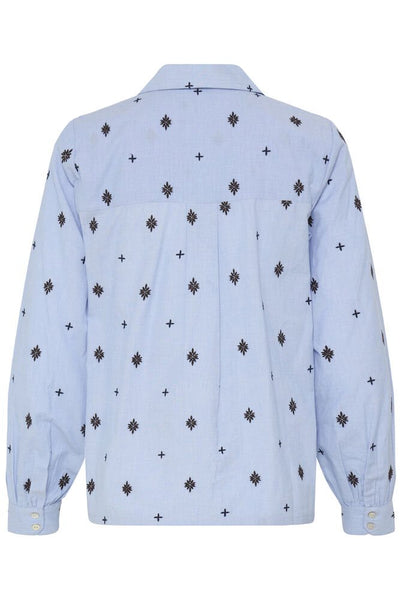 Blouse 18855 Blauw