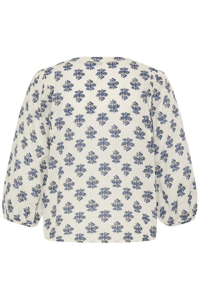 Blouse 18857 Blauw