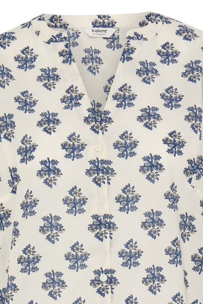 Blouse 18857 Blauw
